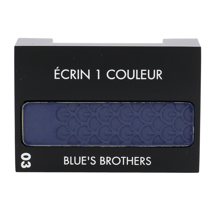 Guerlain Ecrin 1 Couleur Oční stín pro ženy 2 g Odstín 03 Blue´s Brothers tester