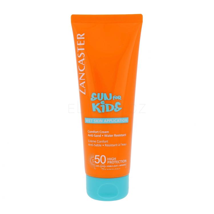 Lancaster Sun For Kids Comfort Cream SPF50 Opalovací přípravek na tělo pro děti 125 ml