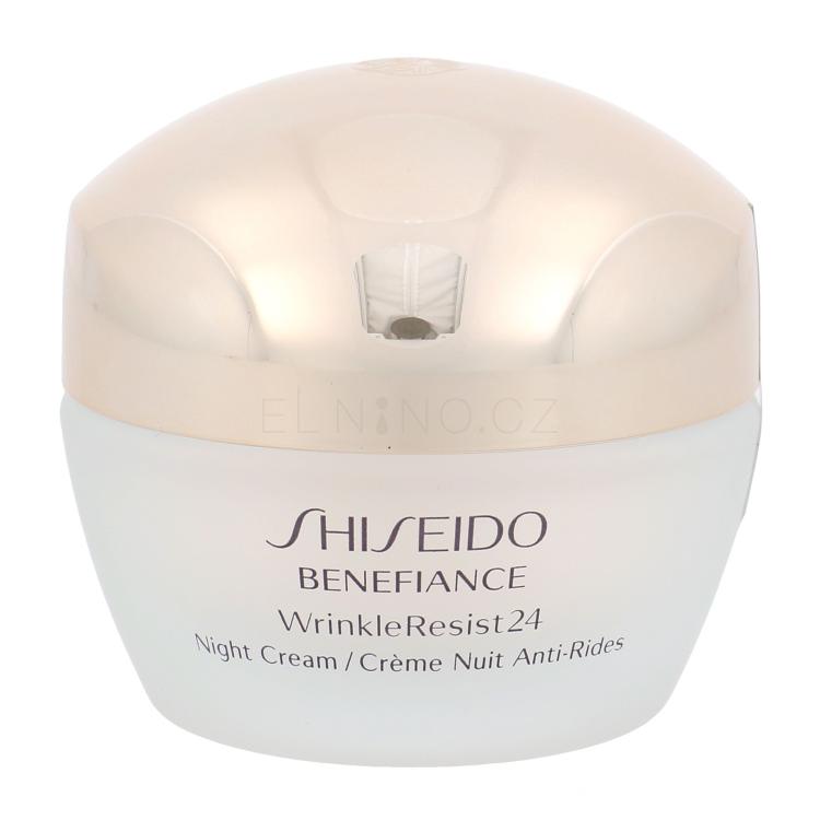 Shiseido Benefiance Wrinkle Resist 24 Noční pleťový krém pro ženy 50 ml poškozená krabička