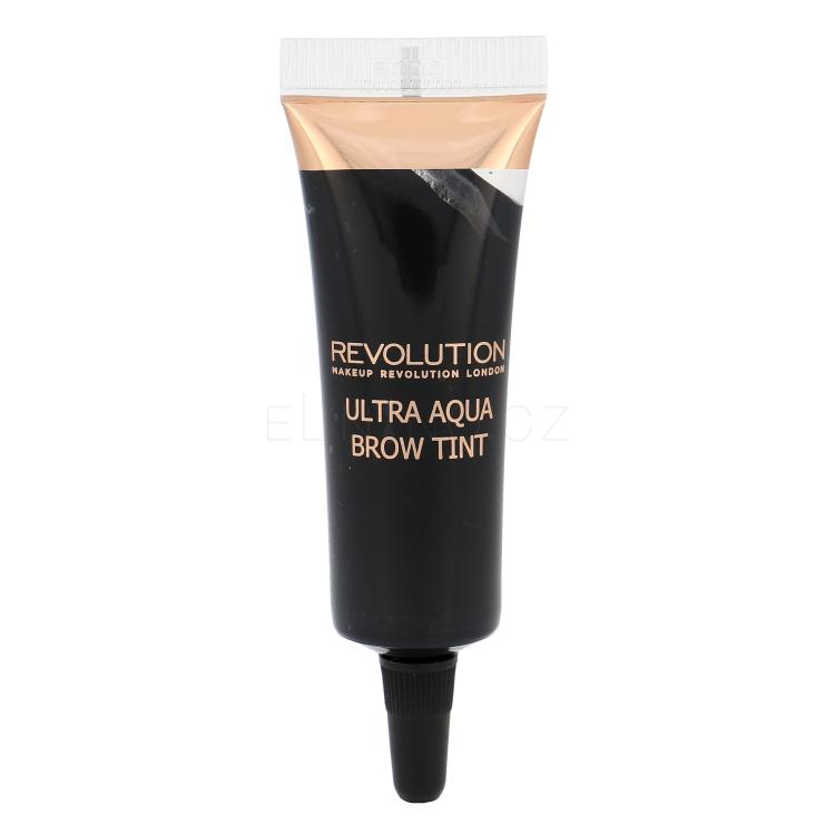 Makeup Revolution London Ultra Aqua Brow Tint Barva na obočí pro ženy 10 g Odstín Dark