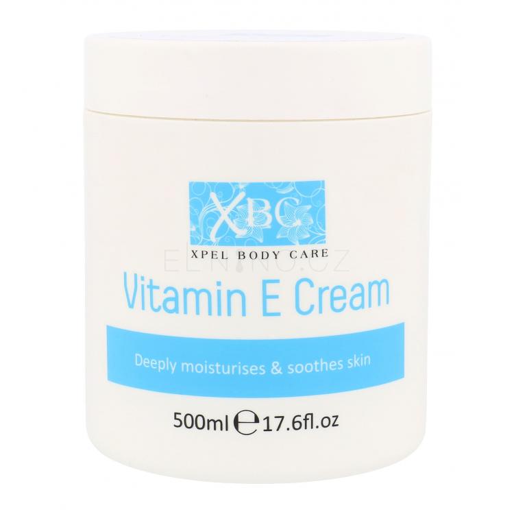 Xpel Body Care Vitamin E Tělový krém pro ženy 500 ml