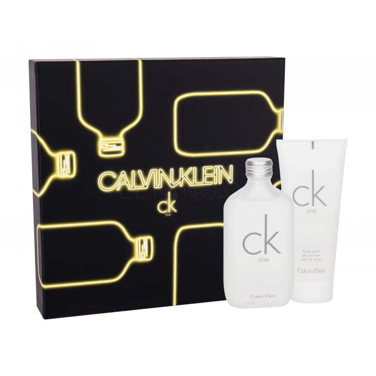 Calvin Klein CK One Dárková kazeta toaletní voda 100 ml + sprchový gel 100 ml