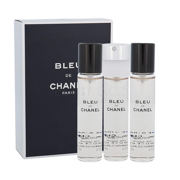 Chanel Bleu de Chanel Toaletní voda pro muže Náplň 3x20 ml poškozená krabička