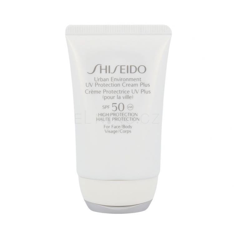 Shiseido Urban Environment UV Protection Cream Plus SFP50 Opalovací přípravek na obličej pro ženy 50 ml tester