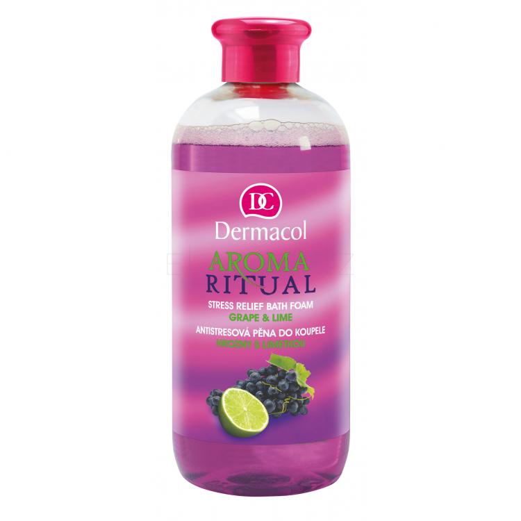 Dermacol Aroma Ritual Grape &amp; Lime Pěna do koupele pro ženy 500 ml